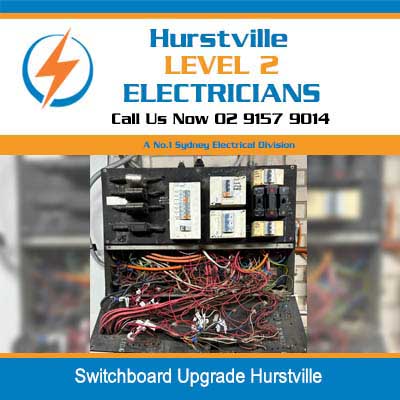 Switchboard upgrade services by level 2 electricians in Hurstville