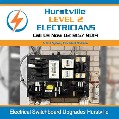 Old electrical switchboard with fuses being upgraded to modern circuit breakers in Hurstville